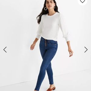 Madewell 10" High-Rise Skinny Jeans